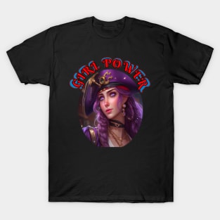 Girl power dreamy she pirate wench T-Shirt